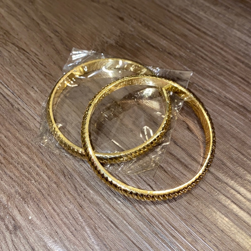 Lilly Pulitzer Gold Bangles
